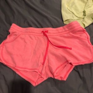 hot pink soft shorts